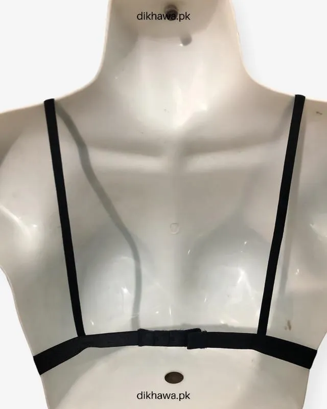 Sonari See Through Bra - Non Padded Non Wired - Black