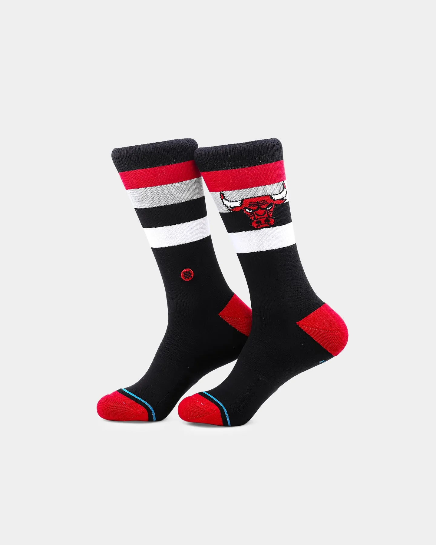 Stance Chicago Bulls Stripe Socks 2 Pack Red