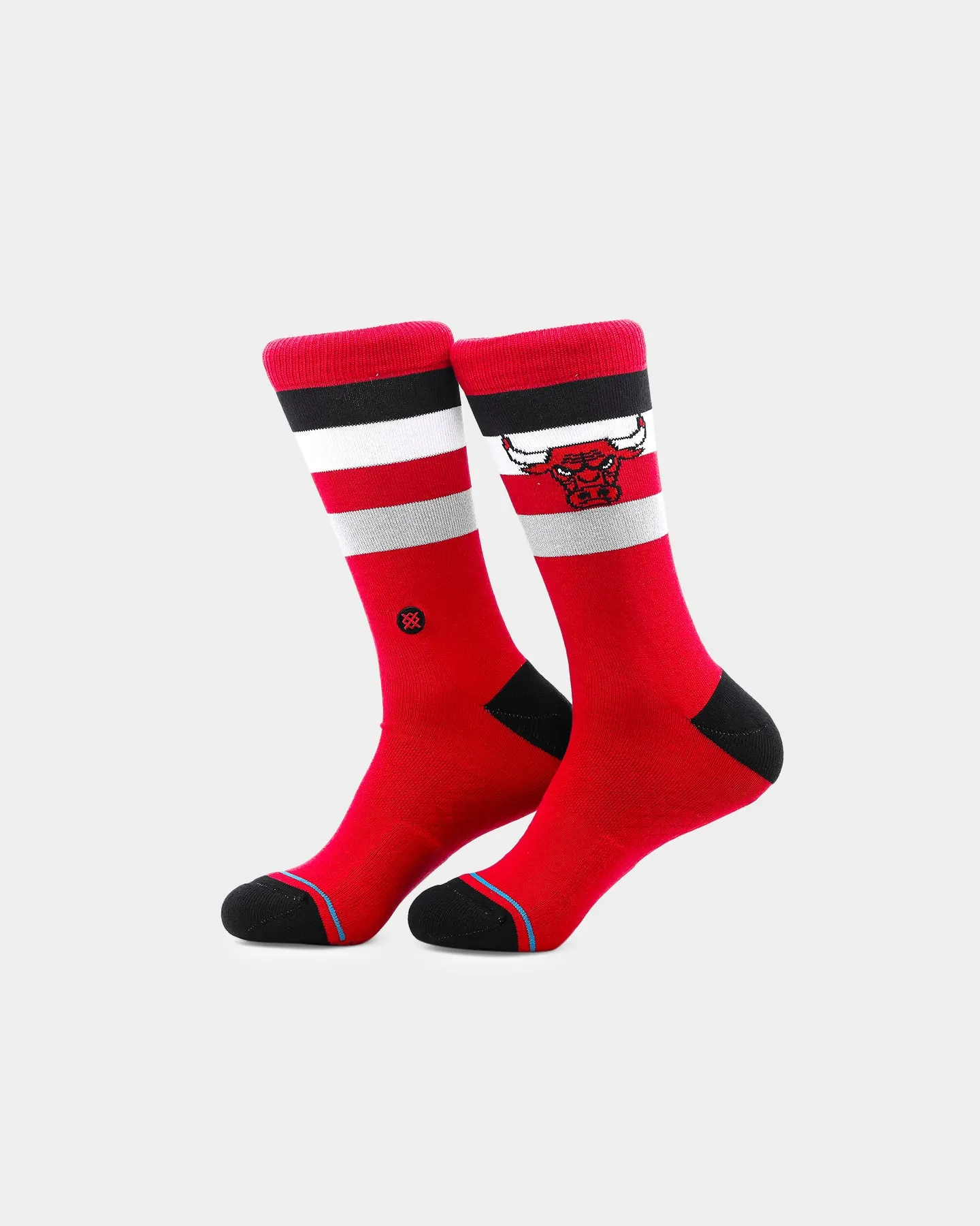 Stance Chicago Bulls Stripe Socks 2 Pack Red