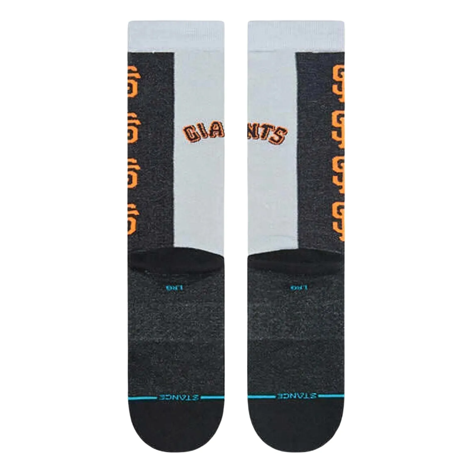 Stance Giants Split Crew Socks - Black