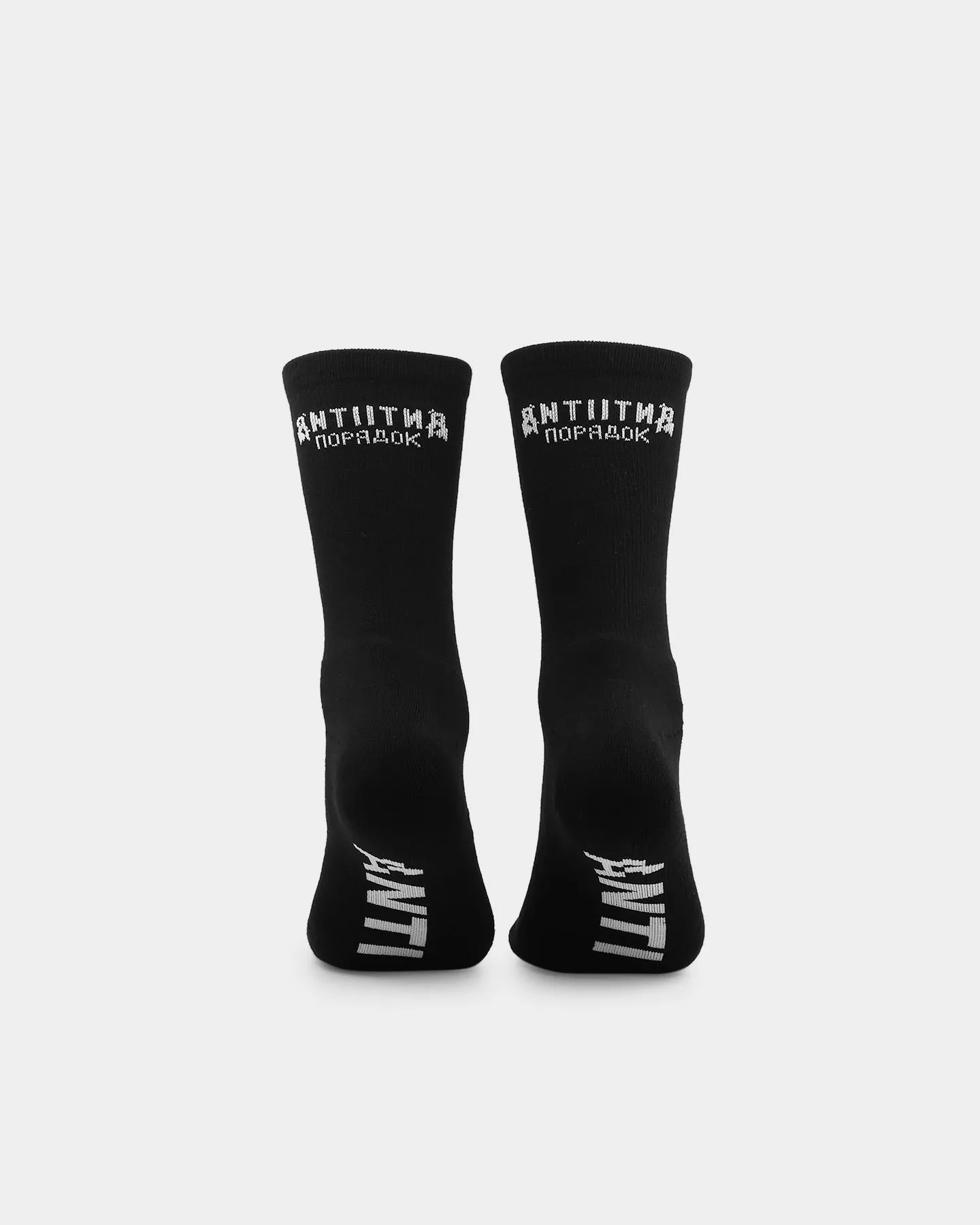 The Anti Order Military Socks Black/White