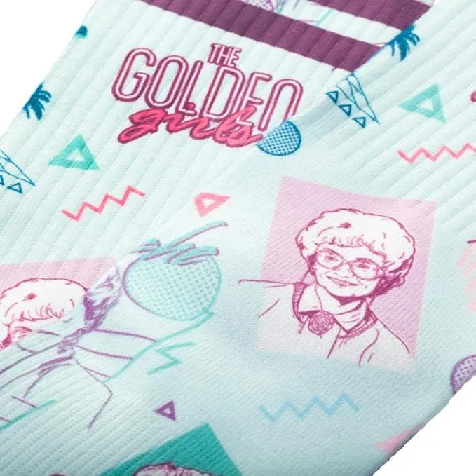 The Golden Girls Character 80s' Neon Sublimated Crew Socks