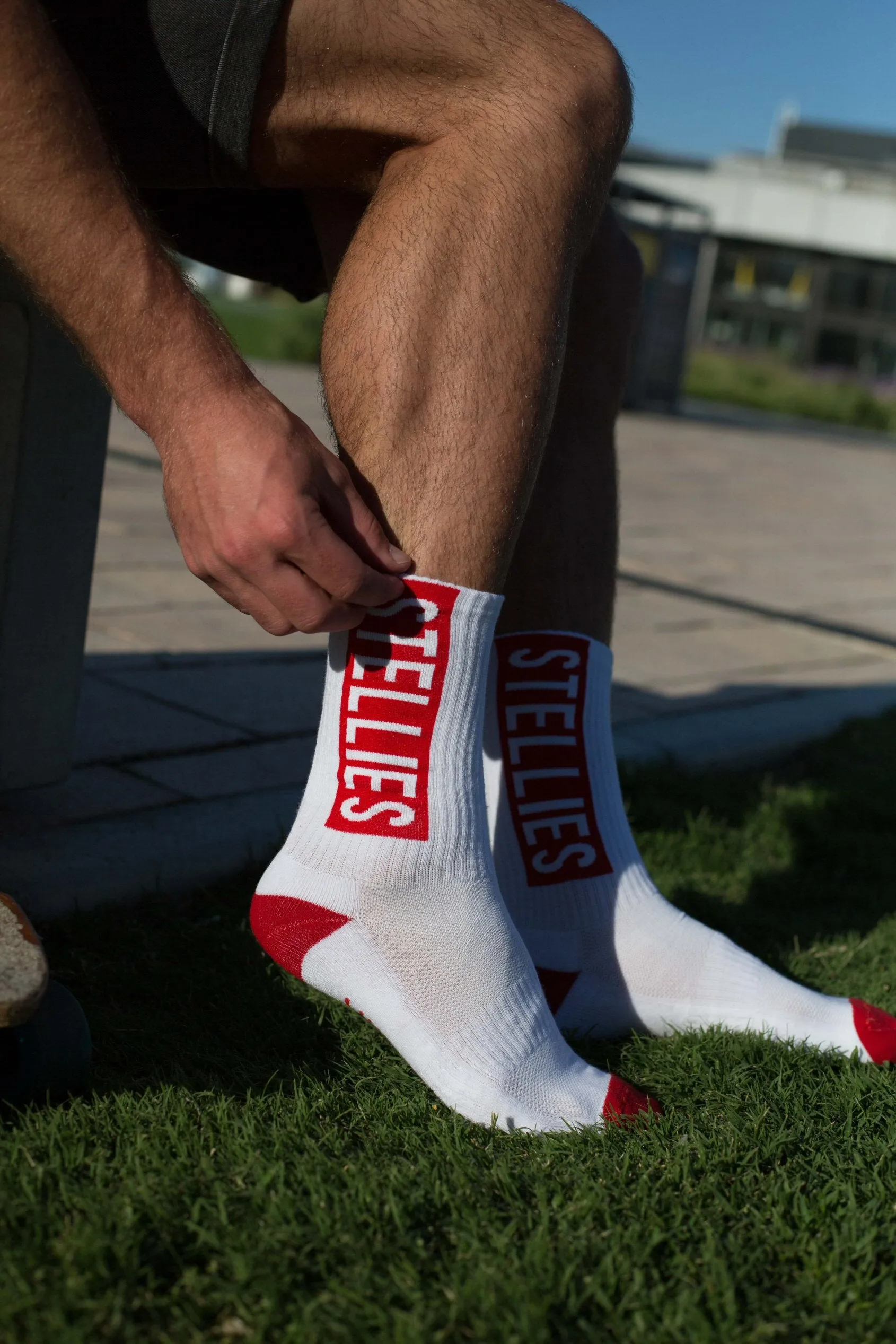 The Red Block Stellies Socks