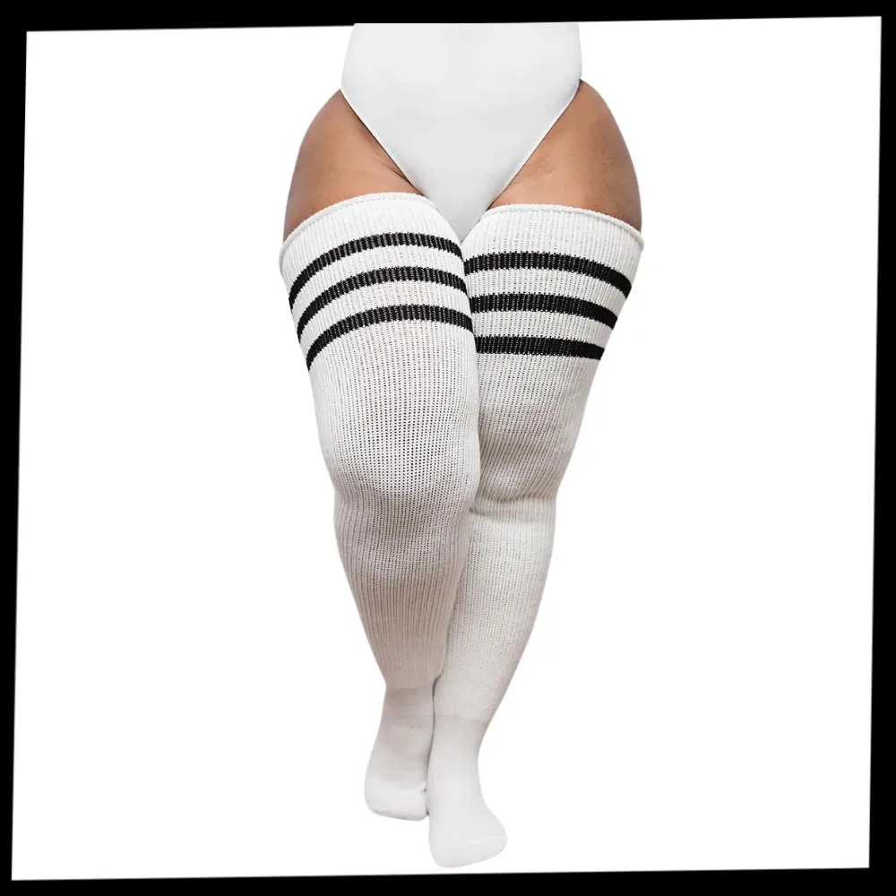 Toe Reinforced Women's Thigh High Socks