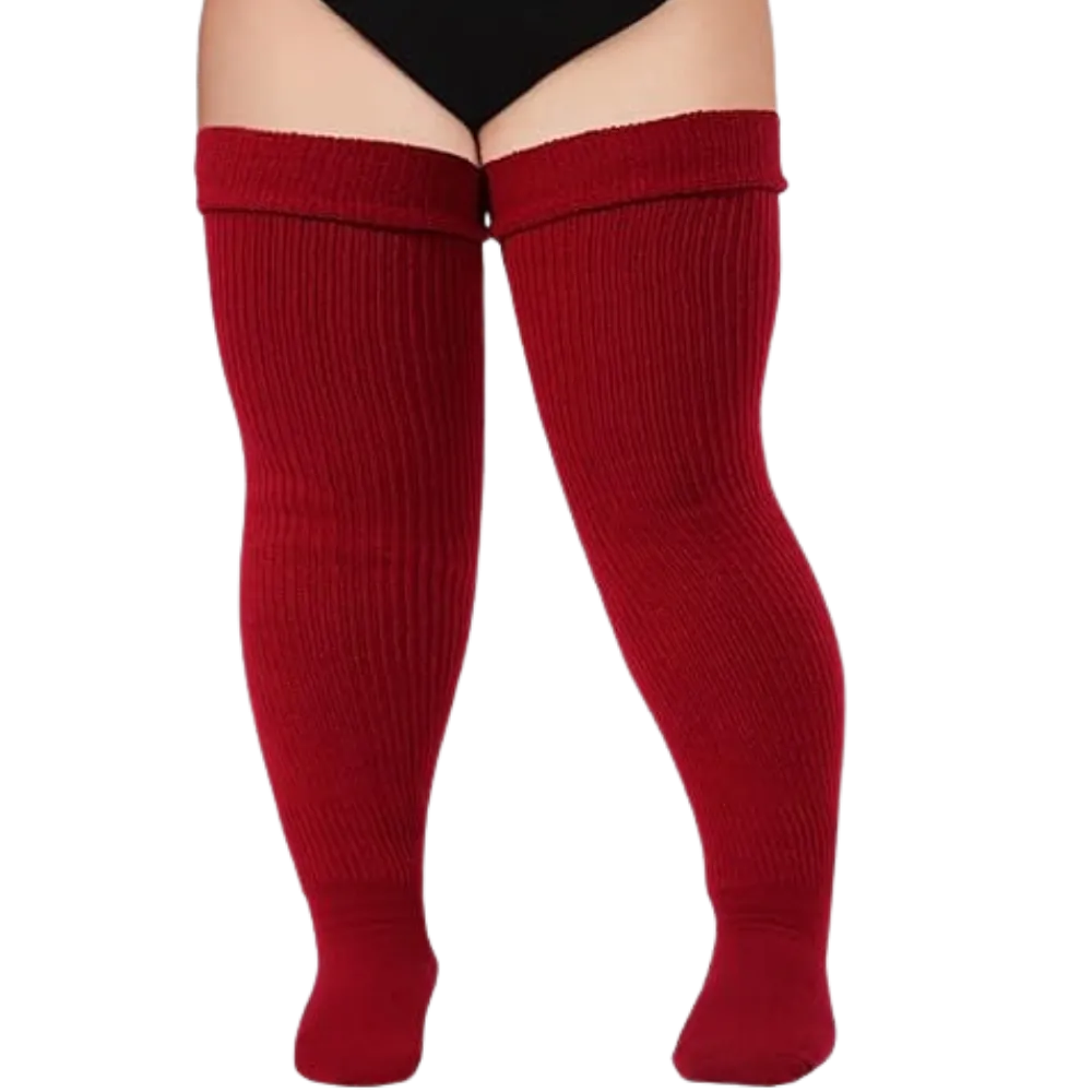 Toe Reinforced Women's Thigh High Socks