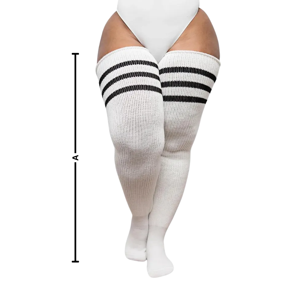 Toe Reinforced Women's Thigh High Socks