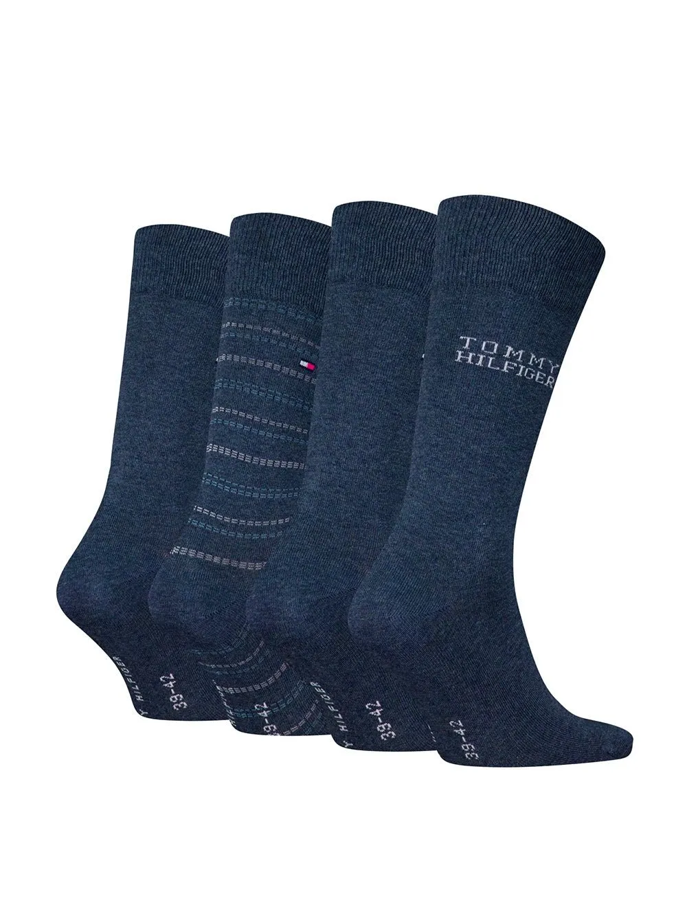 Tommy Hilfiger Men's 4 Pack Sock Giftbox