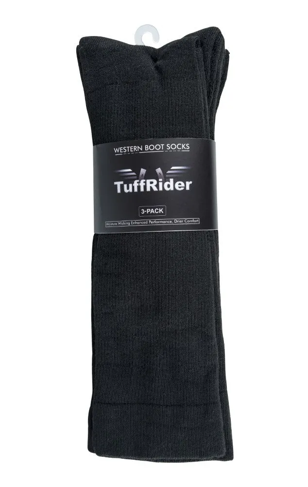 TuffRider EquiCool Western Boot Socks- Pack of 3