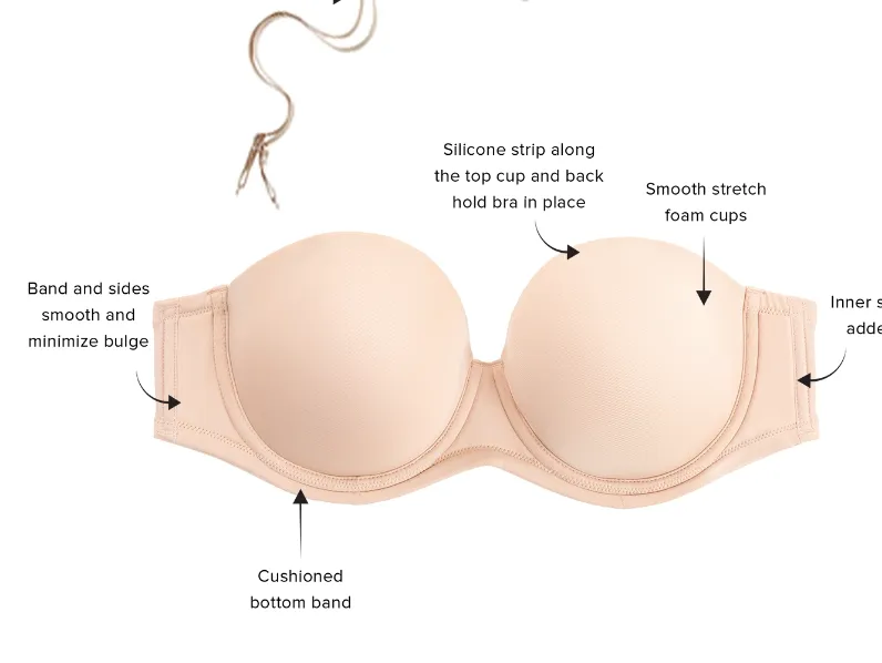 Wacoal Red Carpet Strapless Bra | SAND