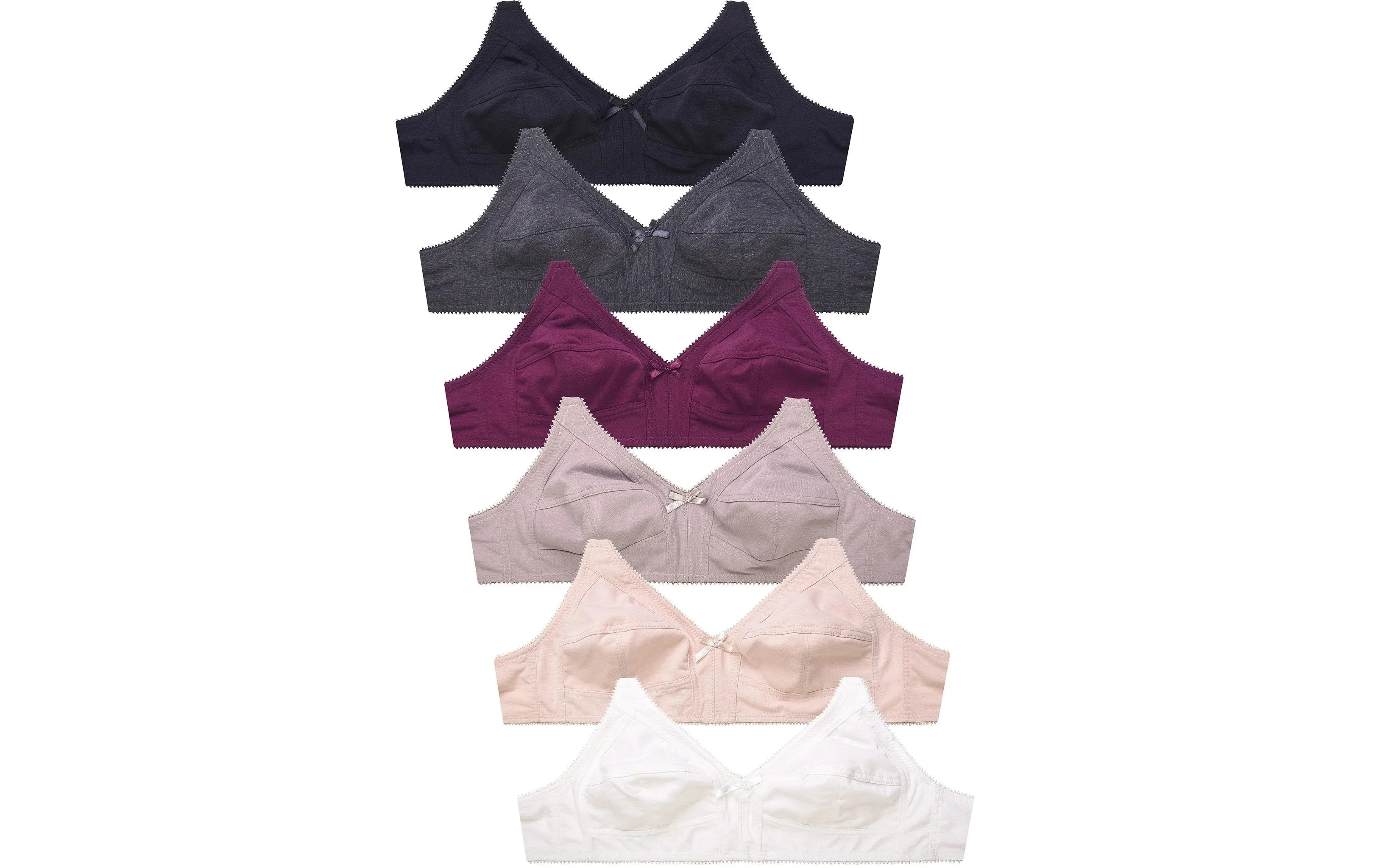 Wireless Unlined Cotton Bras